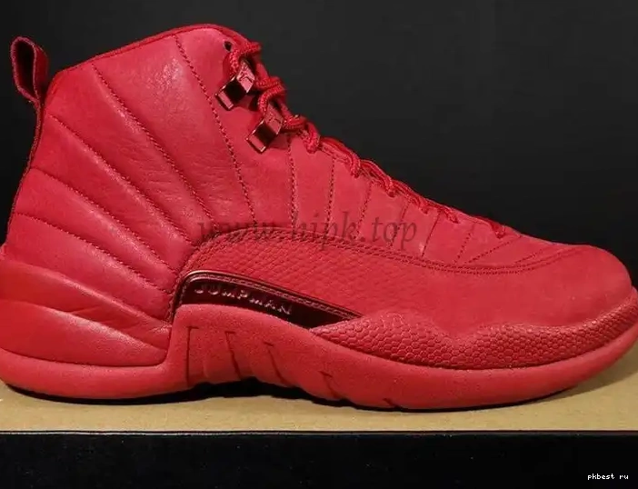 God PK Air 12 “Bulls”retail Jordan leather 0501